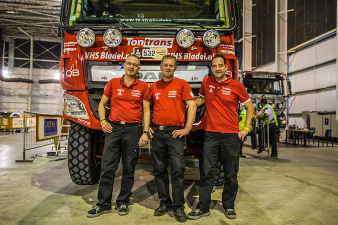 TonTrans-team klaar voor spannend avontuur in Le Dakar:"Ik ga voor mooi resultaat"